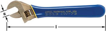 Insulated Wrench, Adjustable10"