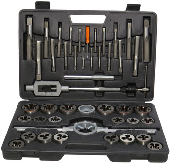 #4-1/2" HSS Tap and Die Set with Round Die