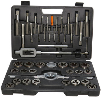 1/4-1" Carbon Steel NC and NF Tap and Die Set