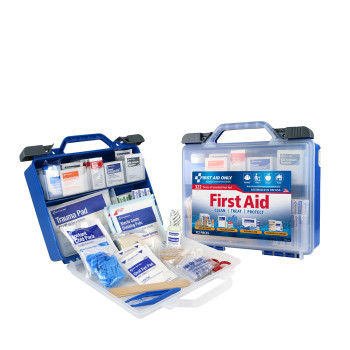 Clear Cover Intermediate First Aid Kit, 322 Piece, without flashlight