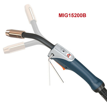 MIG15200B, 200A/15-Ft. 5-Pin MIG Torch, Compatible with MIG-160/180/200, MIG-140GS and New Model MTS-185/205 MIG15200B