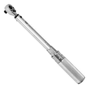 36-Tooth Micrometer Adjustable Click-Type Torque Wrench 3/8