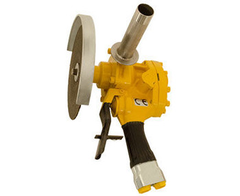 Underwater Hydraulic Vertical Grinder, 4.75 HP, 3,600 RPM, Lever throttle, grinding wheels up to 9"