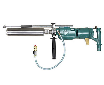 Hand-Held Core Drill, Wet, Pneumatic, 2.1 HP, 400  / 900 / 1600 RPM, Wt: 18 lbs.