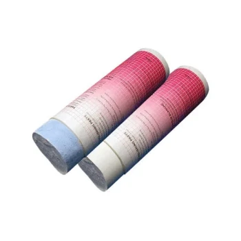 WHITE and BLUE Mini Pastes cardboard dispenser, holds approx. 23 oz., approx. 120g.
