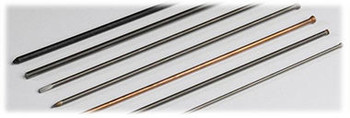 Spark-Resistant Copper Beryllium (CuBe) Flat Tip, 3mm, Box of 12 needles