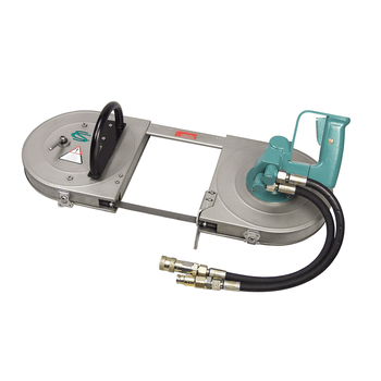 Wide Mouth Hydraulic Band Saw, 9" W x 8" D cutting capacity