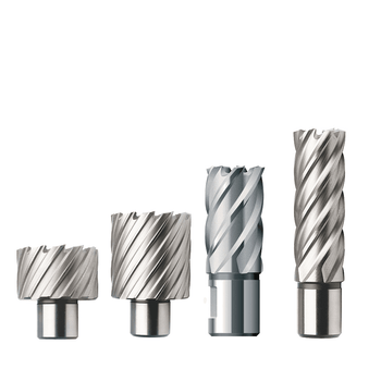 2-3/8" diameter - Unibroach Annular Cutters - HSS Steel (6-Series) -  1" Depth - Includes a pilot pin