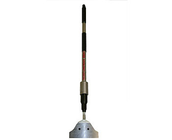 Chisel, for Long-Reach Scrapers, 8" length, 4" width, for floor tile removal