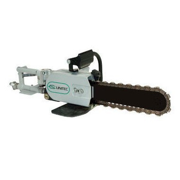 Air Diamond Chain Saw, with 15" guide bar & 29 segment chain, Wt: 34 lbs.