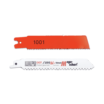 1/2"Cengar Bi-metal Reciprocating Saw Blades, 8-3/4"L, 24 TPI, machine saw blades (for CL50 and PL905), 50/pack, Red