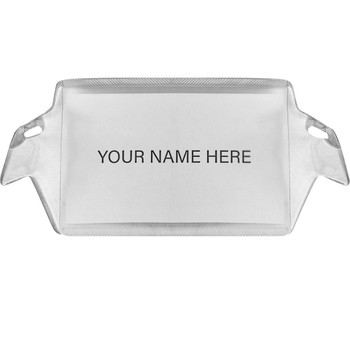 Traverse  Vinyl Name Tag holder for Traverse , OS, Clear