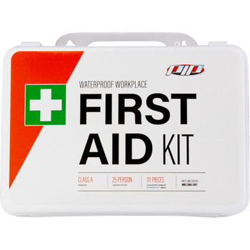 PIP  ANSI Class A Waterproof First Aid Kit - 25 Person, KIT, White