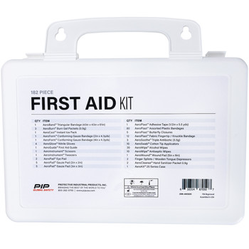 PIP Personal First Aid Kit - 50 Person, KIT, White 299-AK50H