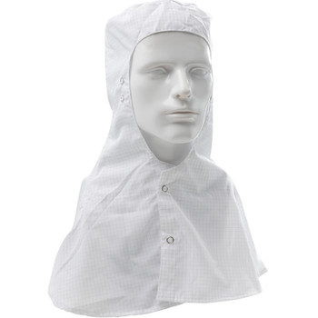 Uniform Technology C3 ISO 4 (Class 10) Cleanroom Hood - Open Face, XS, White
