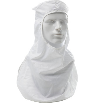 Uniform Technology Maxima ESD ISO 4 (CLASS 10) Cleanroom Hood, XS, White