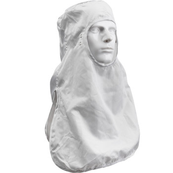 Uniform Technology Disctek 2.5 Grid ISO 4 (Class 10) Cleanroom Hood - Pull Over, XS, White