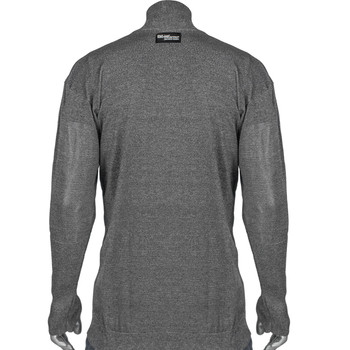 Kut Gard ATA PreventWear ATA Blended Cut Resistant Jacket with Mesh Back and Thumb Holes, S, Dark Gray