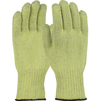 Kut Gard Seamless Knit ATA Blended with Cotton Plating Glove - Heavy Weight, XL, Gray
