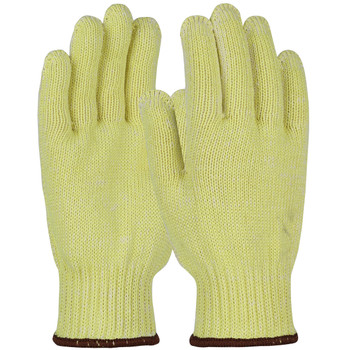 Kut Gard Seamless Knit ATA Blended with Cotton Plating Glove - Heavy Weight, 2XL, Yellow