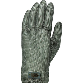 US Mesh Stainless Steel Mesh Glove with Coil Spring Closure - Wrist Length, S