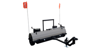 Seeker Airmagnet Runway and Apron Tow-Behind Magnetic Sweeper - Sand, 180" Triple Trailer SAM180T/S