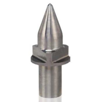 Thermal Drill Bit 1/4"-20 Thread Short/Flat, #8 Collet, .080 Material Thickness, 2800 RPM Speed, 1-1/2 Power (hp.) UNC Coarse Threads
