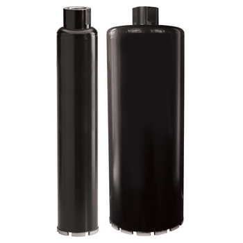 Wet Diamond Core Drill Bits - Unicore, Segmented, 12", 24-ASPH