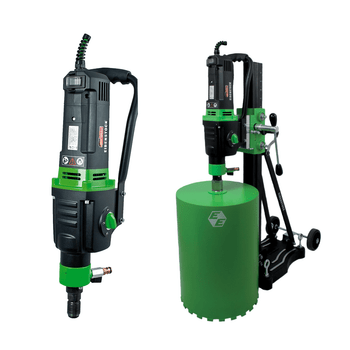 Core Drill Motor EBM 352/3 P, Drill Motor with Anchor Stand and Vacuum Pump, 220V