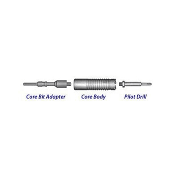 SDS Max Core Bits, Pilot Drill for 1-1/2"-6" Bits
