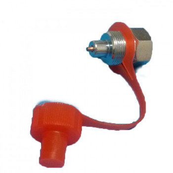 Coupler Zinc Regular Flow Male Side 1/4"-18 Nptf