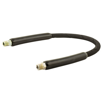 BVA Hydraulics CS3814A Hydraulic Hose, 2 Ft., 1/4" Internal Diameter, 3/8"-18NPTF, 10,000 psi (700 bar)