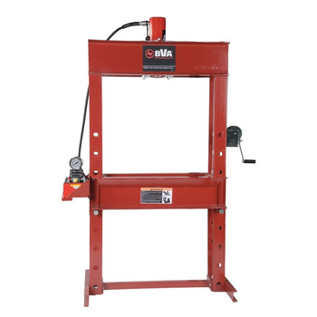 55 Ton 6" Stroke Shop Press with Air Pump
