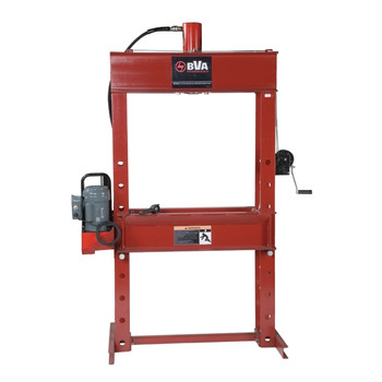 55 Ton 6" Stroke Shop Press with Electrical Pump