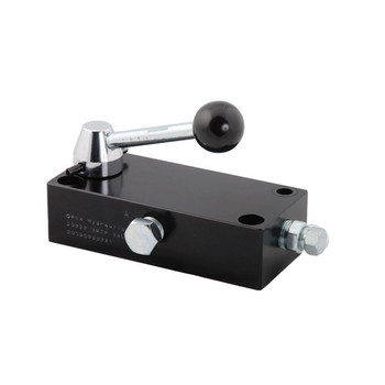 BVA Hydraulics PUW2 Manual control valve, pump mounted, 3W/2P, 10,000 psi (700 bar)