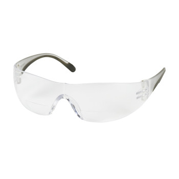 Clear OS Z12R Reader Clr AS Len +1.50, Clr Frm w/ Blk Rubber Tmpl Ends Bouton Rimless Frame 1 Pair