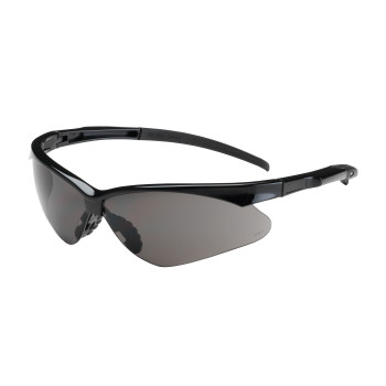 Black OS Adversary, Gry AS Lens, Gloss Blk Frm, Rubber Tmpls & Bridge Bouton Semi-Rimless Frame 1 Pair