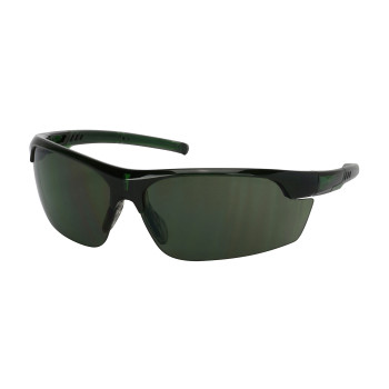 Green OS XTRICATE C, Gray/Green Lens, Fogless3Sixty, Dark Green Frame, COMPACT SIZE Bouton Semi-Rimless Frame 1 Pair