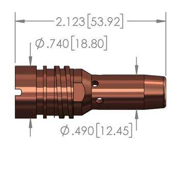 Replacement Diffuser for Tregaskiss/SKS Slip-on - For 9mm PowerBall Contact Tip