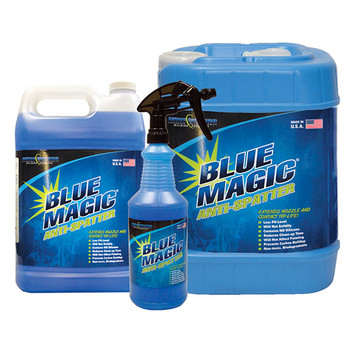 Anti-Spatter Blue Magic 32 oz. (.95 liter) trigger spray container