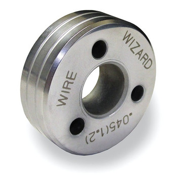 Drive Roll U-groove PFA .035in (.9mm) hard chrome polished