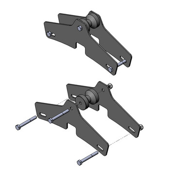 Wire Guide Module hanging bracket for large Wire Guide Modules (45 or 90 degree)