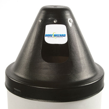 Hood 26in (660mm) chimeless round flanged w/2 access windows and direct pull kit