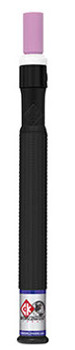 TIG Torch, Standard Series, Gas Cooled, 125 AMPS CK9 - Rigid Head w/ Valve, 1 Piece, Superflex - 25 ft (7.6m) Cable Length