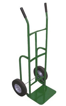 Delivery Dolly Cart - Dual Handle, 14 Gauge Tubing, 10" Semi -Pneumatic Wheels