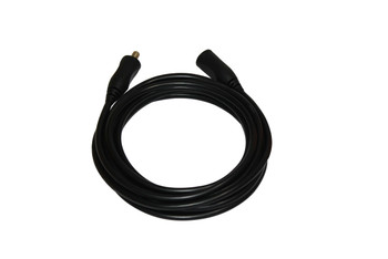 Cougartron ext lead, black, w / X connector  13ft