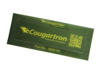 Stencil: Cougartron with plastic frame 4.4 x 1.9inch