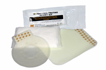 H*VENT Vented Chest Seal, Penetrating Injury Kit