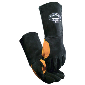 Glove, Welding, Black, Reflective Insulation, 18 - Size L, Black, Hand Protect-Welding, 1 Pair