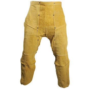 Chaps, Boarhide, 24" X 40 40&Quot; - Size 40, Brown, FR Clothing-Welding, 1 Unit